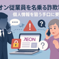 イオン従業員を名乗る詐欺電話が全国で確認　個人情報を狙う手口に要警戒